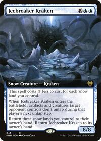 Icebreaker Kraken (Extended Art) (345) [Kaldheim]