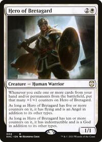 Hero of Bretagard (4) [Commander: Kaldheim]