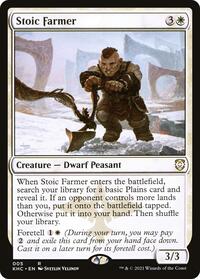 Stoic Farmer (5) [Commander: Kaldheim]