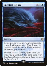 Spectral Deluge (7) [Commander: Kaldheim]