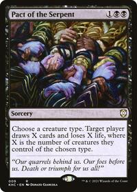Pact of the Serpent (9) [Commander: Kaldheim]