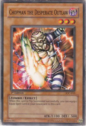 Chopman the Desperate Outlaw (IOC-010) - Invasion of Chaos Unlimited