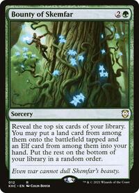 Bounty of Skemfar (12) [Commander: Kaldheim]