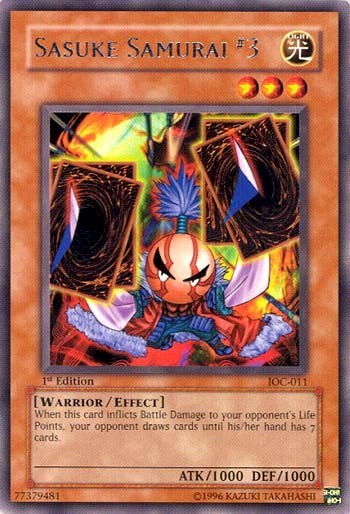 Sasuke Samurai #3 (IOC-011) [Invasion of Chaos]