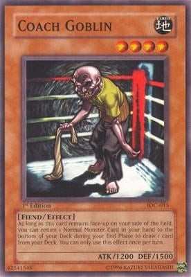 Coach Goblin (IOC-015) [Invasion of Chaos]