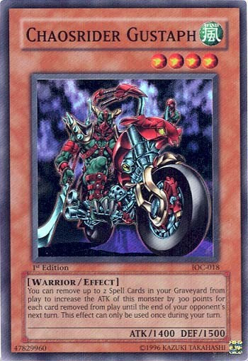Chaosrider Gustaph (IOC-018) [Invasion of Chaos]