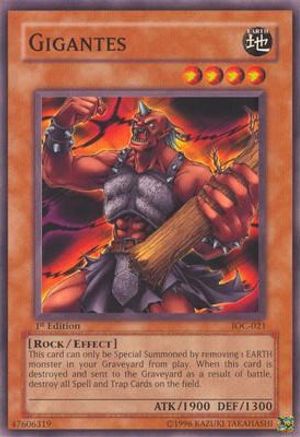 Gigantes (IOC-021) - Invasion of Chaos 1st Edition