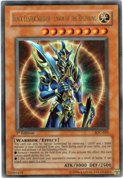 Black Luster Soldier - Envoy of the Beginning (IOC-025) [Invasion of Chaos]