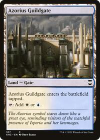 Azorius Guildgate (107) [Commander: Kaldheim]