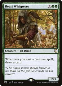 Beast Whisperer (54) [Commander: Kaldheim]