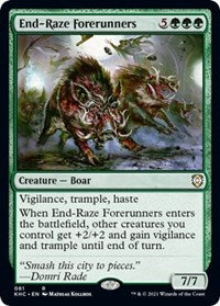 End-Raze Forerunners (61) [Commander: Kaldheim]