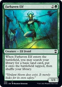 Farhaven Elf (62) [Commander: Kaldheim]