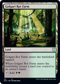Golgari Rot Farm (112) [Commander: Kaldheim]
