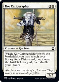 Kor Cartographer (28) [Commander: Kaldheim]