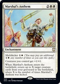Marshal's Anthem (29) [Commander: Kaldheim]