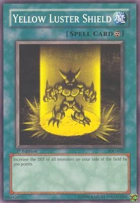 Yellow Luster Shield (IOC-037) [Invasion of Chaos]