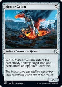 Meteor Golem (101) [Commander: Kaldheim]
