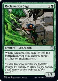 Reclamation Sage (72) [Commander: Kaldheim]