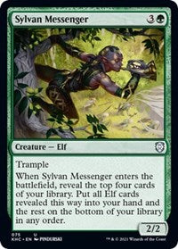 Sylvan Messenger (75) [Commander: Kaldheim]
