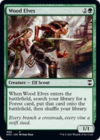Wood Elves (80) [Commander: Kaldheim]