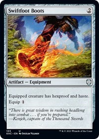 Swiftfoot Boots (105) [Commander: Kaldheim]