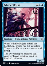 Whirler Rogue (45) [Commander: Kaldheim]