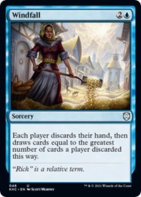 Windfall (46) [Commander: Kaldheim]