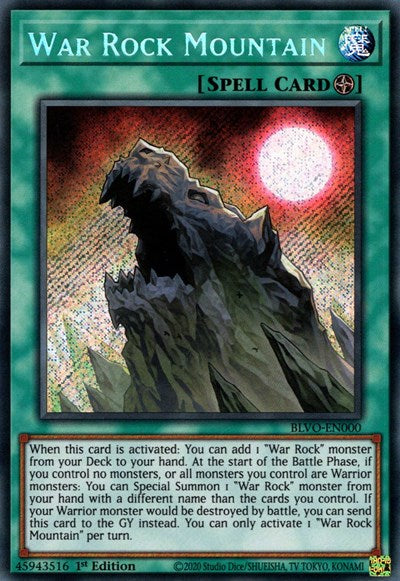War Rock Mountain (BLVO-EN000) [Blazing Vortex]