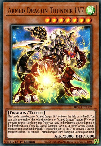 Armed Dragon Thunder LV7 (BLVO-EN002) [Blazing Vortex]