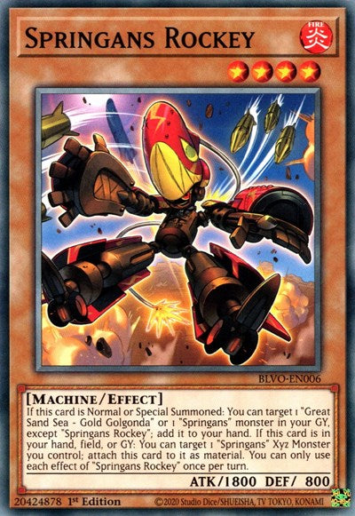 Springans Rockey (BLVO-EN006) [Blazing Vortex]