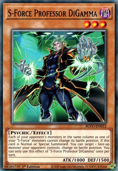 S-Force Professor DiGamma (BLVO-EN012) [Blazing Vortex]