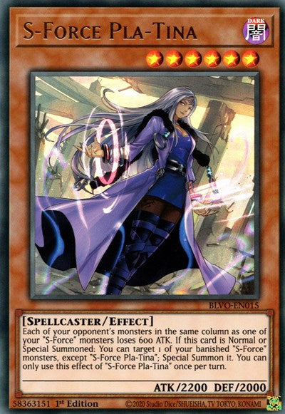 S-Force Pla-Tina (BLVO-EN015) [Blazing Vortex]