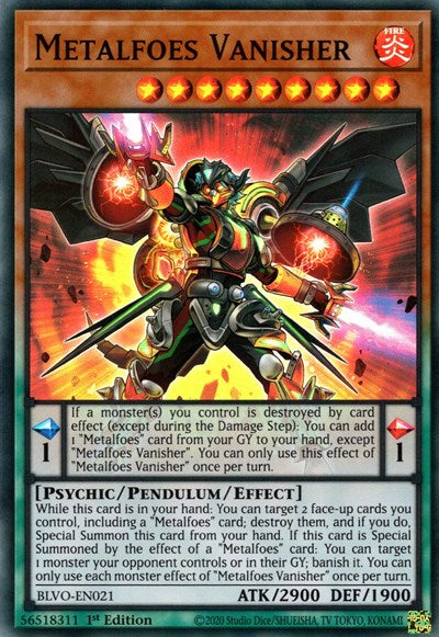 Metalfoes Vanisher (BLVO-EN021) [Blazing Vortex]