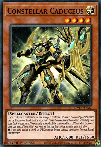 Constellar Caduceus (BLVO-EN022) [Blazing Vortex]