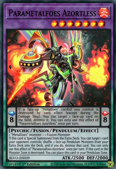 Parametalfoes Azortless (BLVO-EN039) [Blazing Vortex]