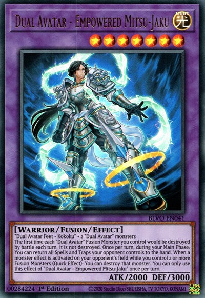 Dual Avatar - Empowered Mitsu-Jaku (BLVO-EN041) [Blazing Vortex]