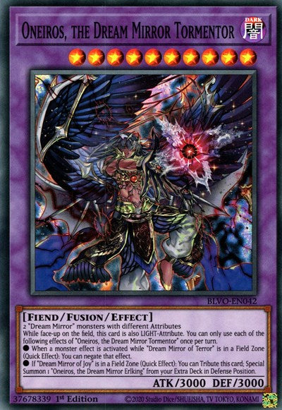 Oneiros, the Dream Mirror Tormentor (BLVO-EN042) [Blazing Vortex]
