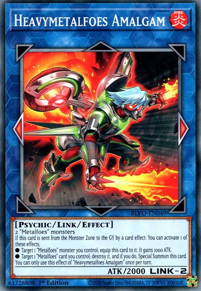 Heavymetalfoes Amalgam (BLVO-EN049) [Blazing Vortex]