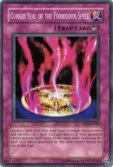 Cursed Seal of the Forbidden Spell (IOC-049) [Invasion of Chaos]