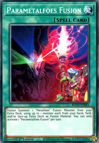 Parametalfoes Fusion (BLVO-EN061) [Blazing Vortex]