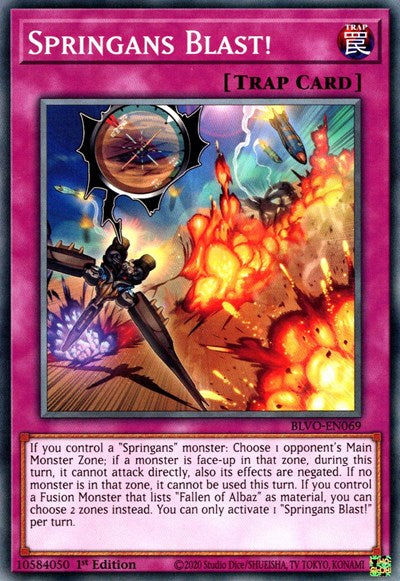 Springans Blast! (BLVO-EN069) [Blazing Vortex]