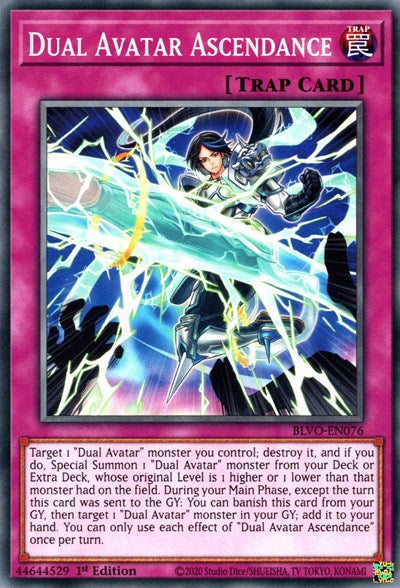 Dual Avatar Ascendance (BLVO-EN076) [Blazing Vortex]