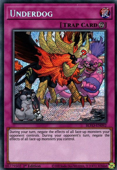 Underdog (BLVO-EN092) [Blazing Vortex]