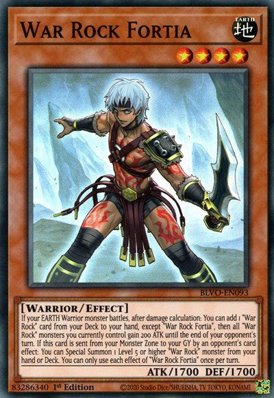 War Rock Fortia (BLVO-EN093) [Blazing Vortex]