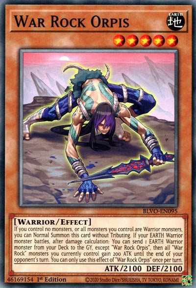 War Rock Orpis (BLVO-EN095) [Blazing Vortex]