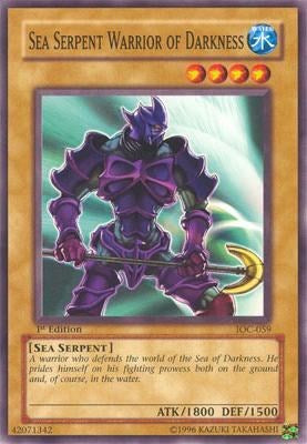 Sea Serpent Warrior of Darkness (IOC-059) [Invasion of Chaos]