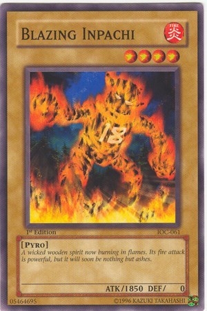 Blazing Inpachi (IOC-061) [Invasion of Chaos]