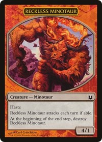Reckless Minotaur (5) [Hero's Path Promos]