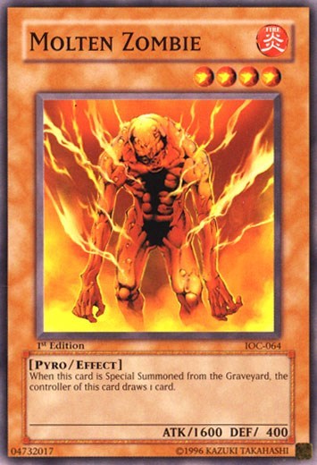 Molten Zombie (IOC-064) [Invasion of Chaos]