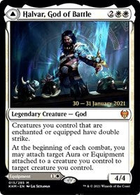 Halvar, God of Battle (15) [Prerelease Cards]